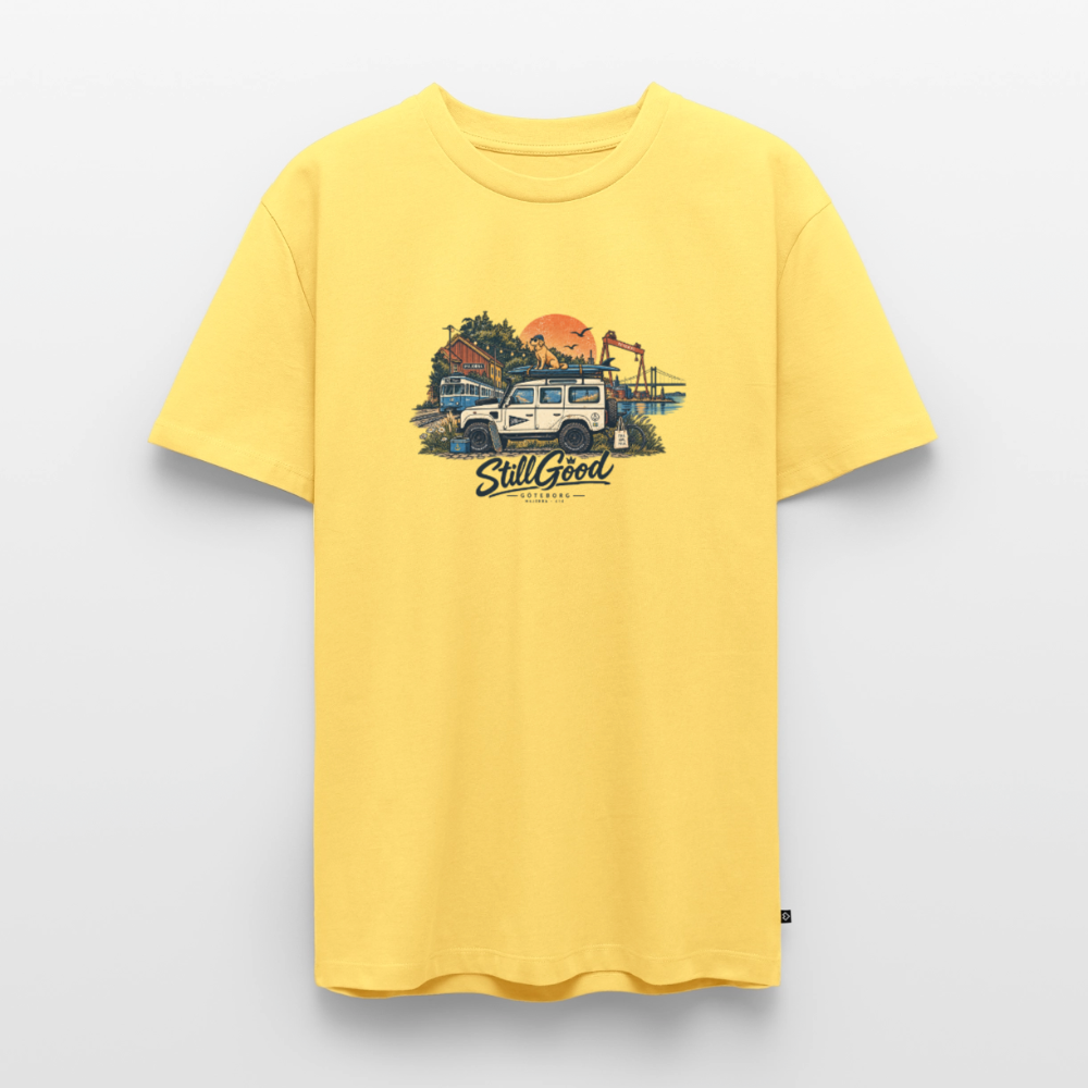 Stillgood Majorna 414 T-shirt - pastellgul