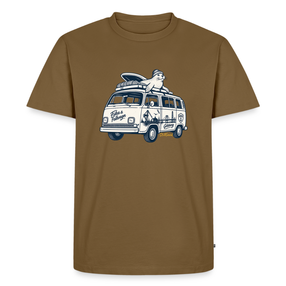 Stillgood 414 T-shirt seal - nötbrun