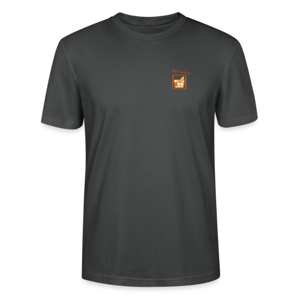T-shirt Old fashion - kolgrå