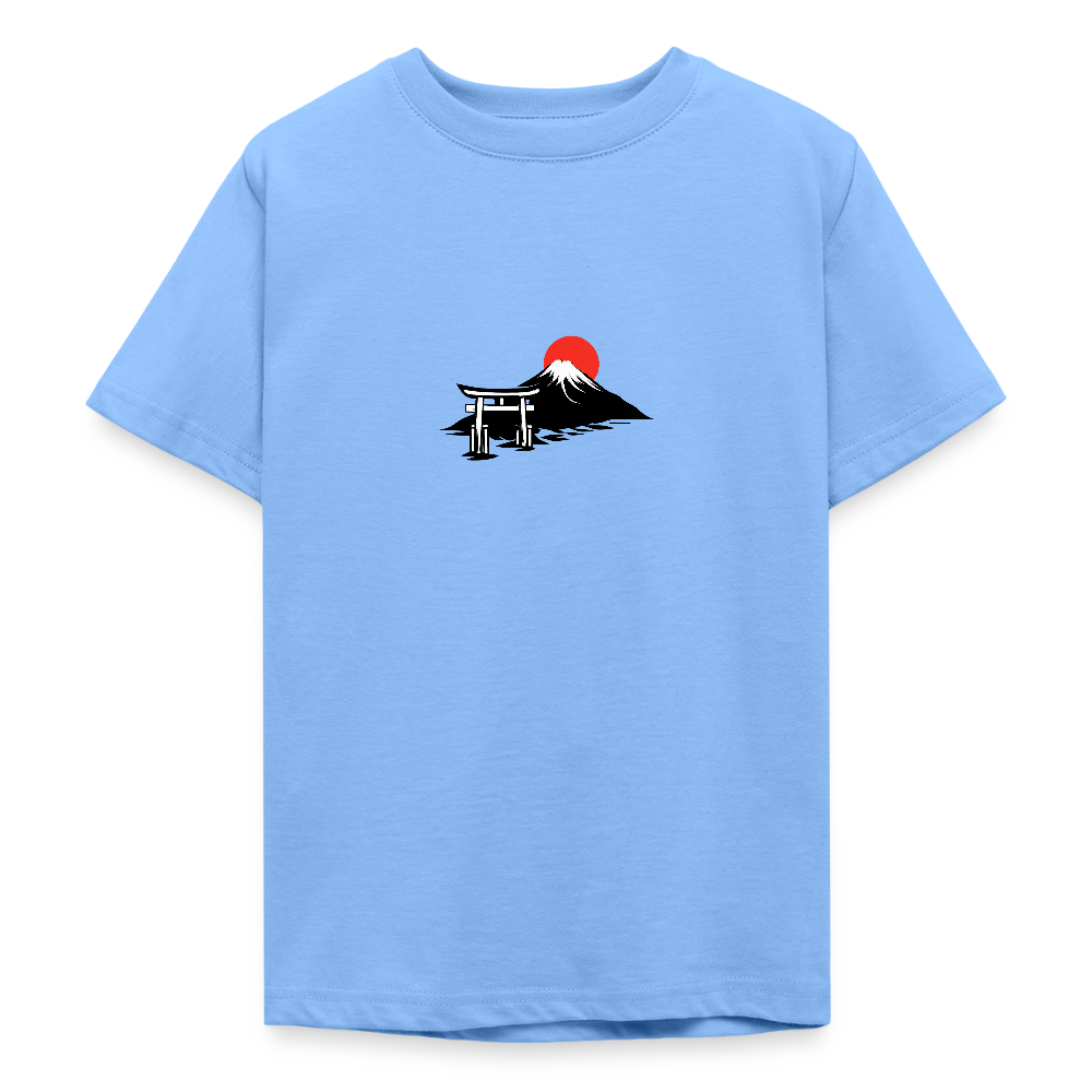 T-shirt tonåring JPN sunrise - himmelsblå