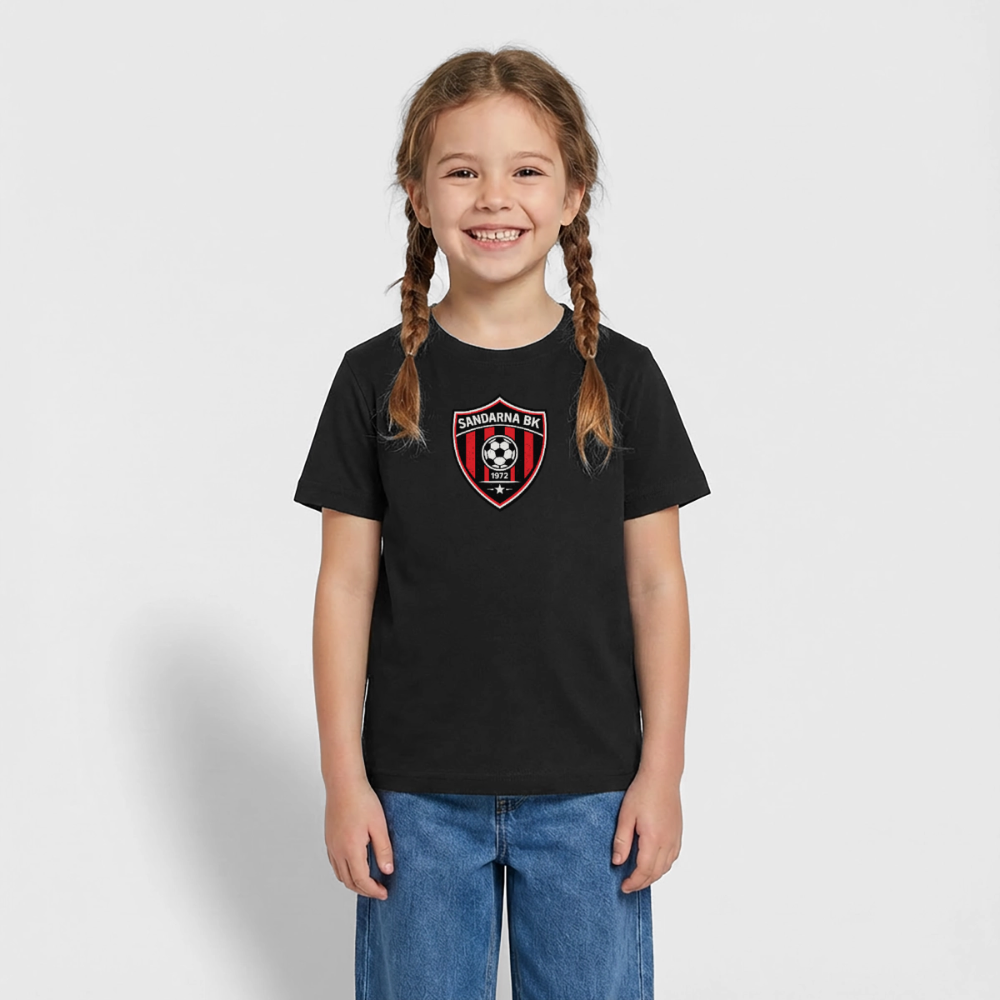 T-shirt barn Sandarna BK - svart