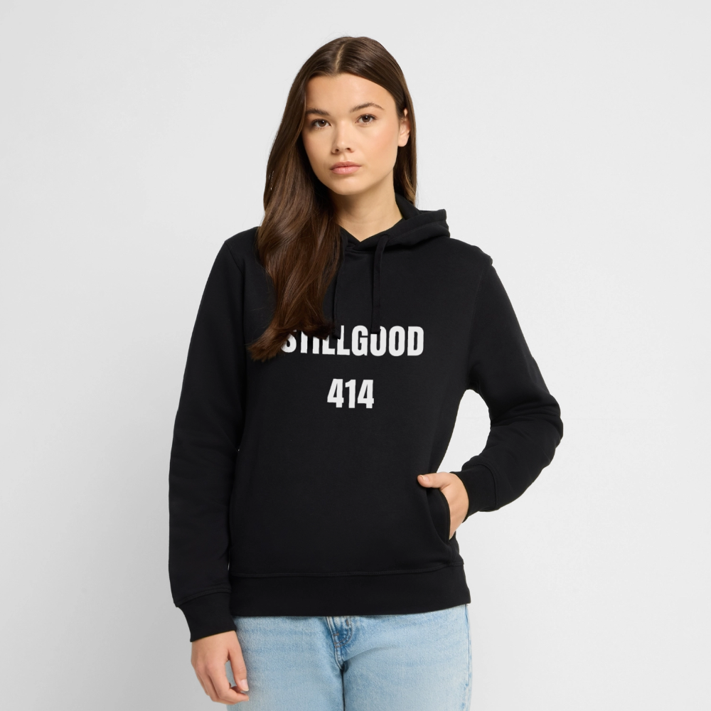 Unisex Organic Hoodie by Stanley & Stella - svart