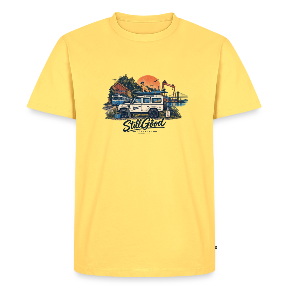 Stillgood Majorna 414 T-shirt - pastellgul