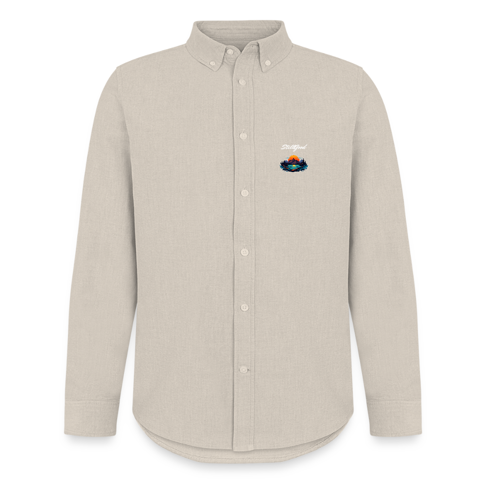 StillGood Oxfordskjorta Herr - beige