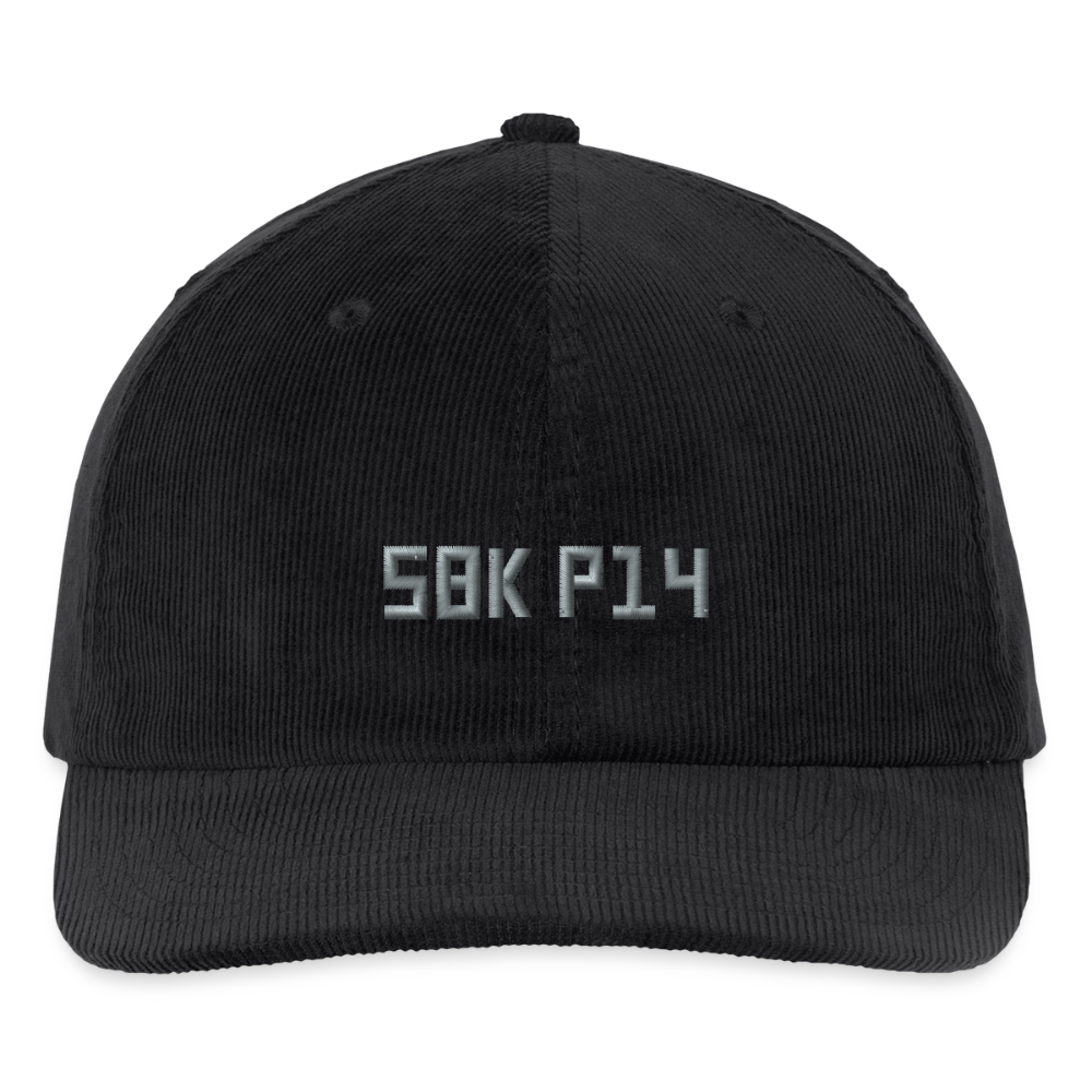 SBK P14 broderad manchesterkeps - svart