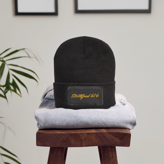 Återvunnen StillGood beanie - mörkgrå