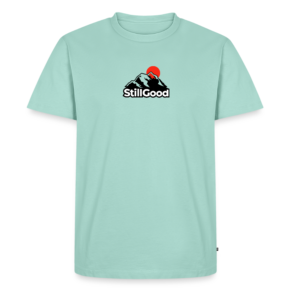 Premium-T-shirt herr - mint 