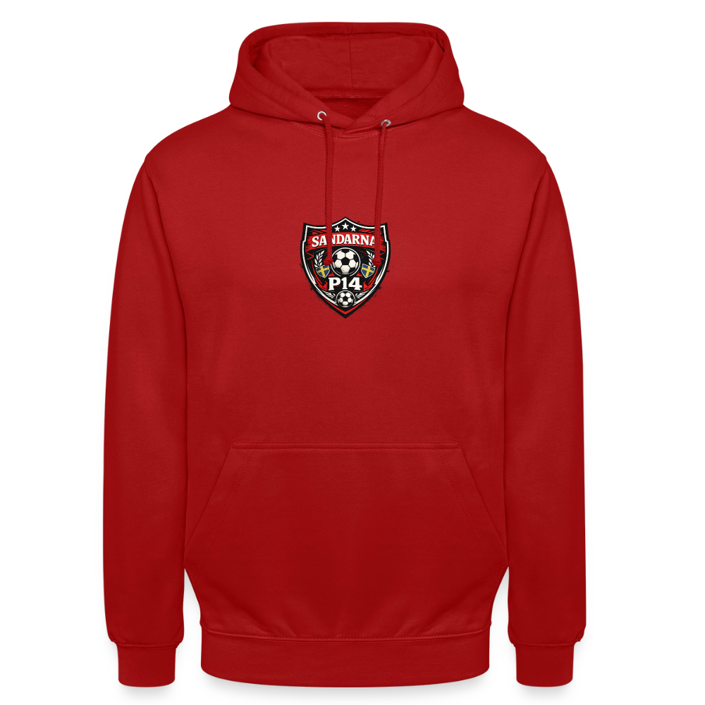 Luvtröja unisex - röd