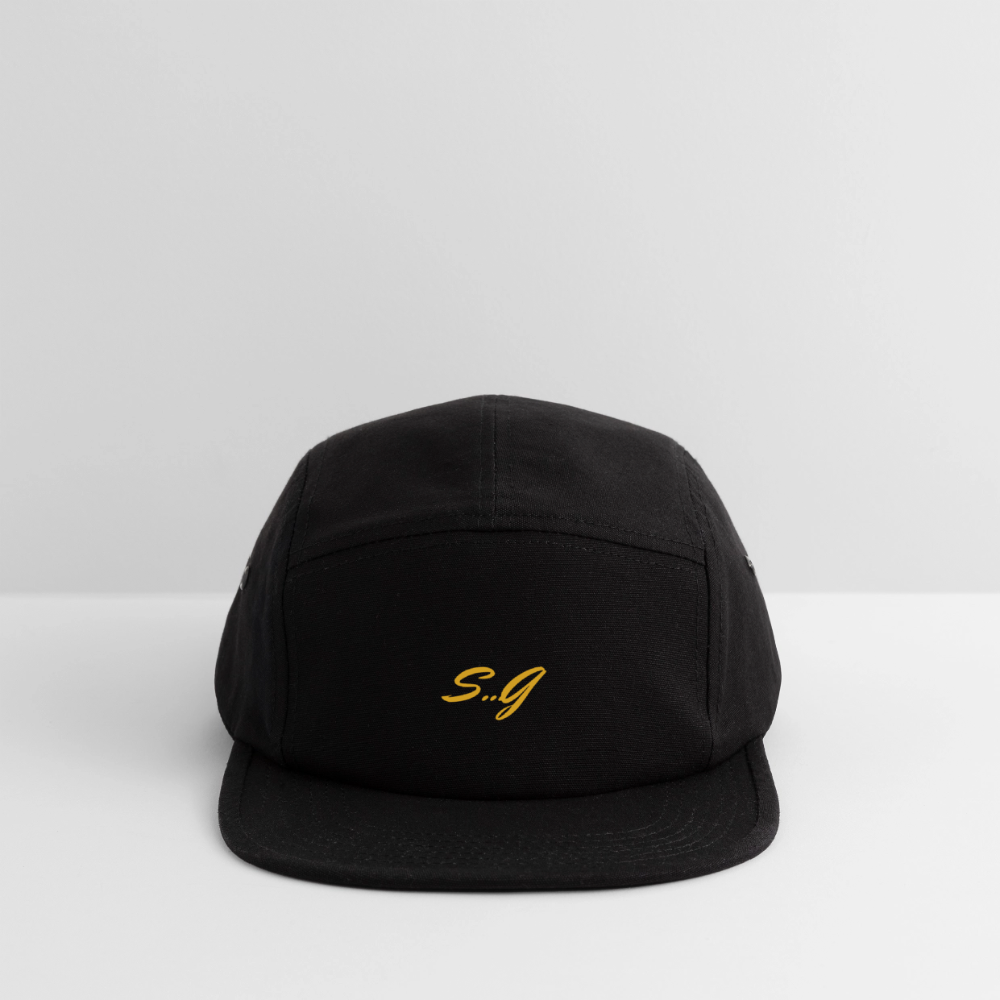 Canvas Camper Cap - black