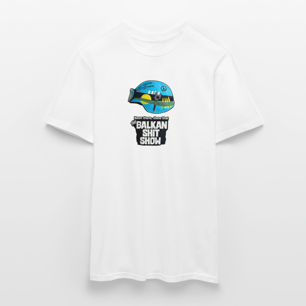 T-shirt Balkan UN - vit
