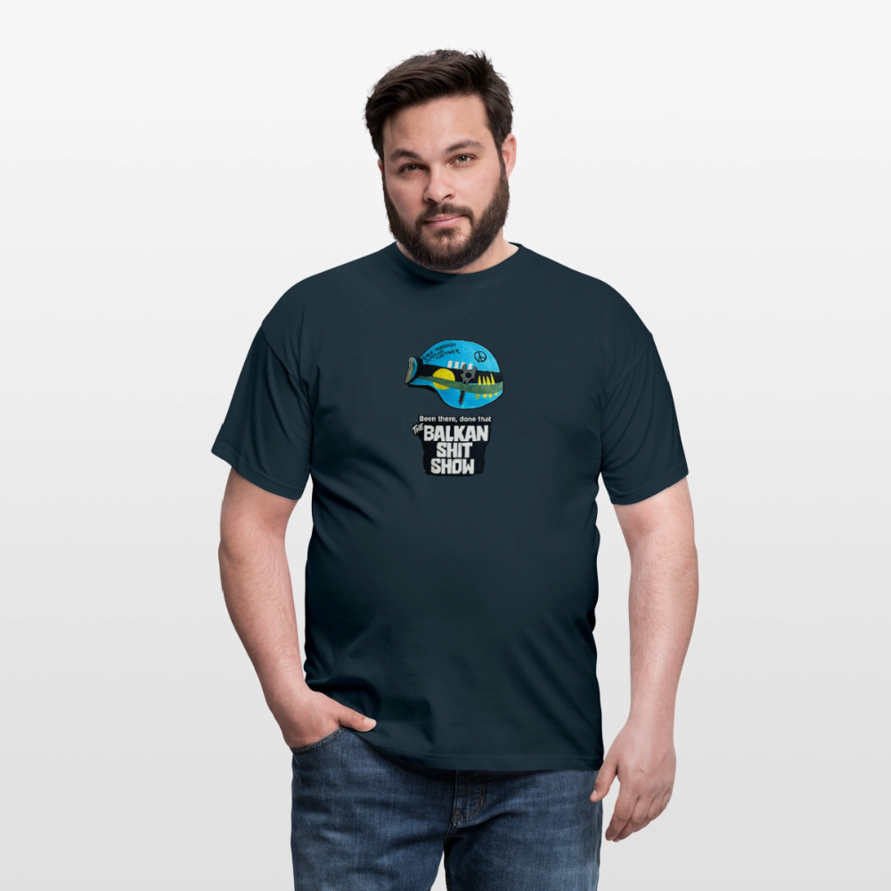 T-shirt Balkan UN - marinblå