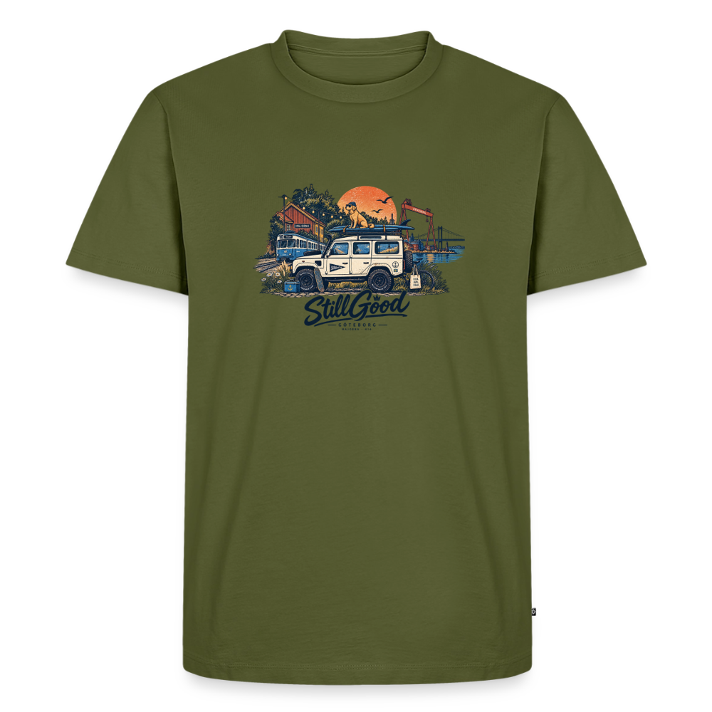 Stillgood Majorna 414 T-shirt - kaki