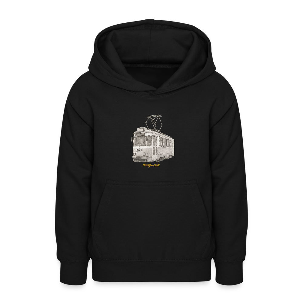 StilGood Grönalinjen Luvtröja tonåring - svart