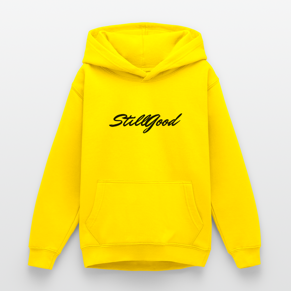 Luvtröja tonåring - gul