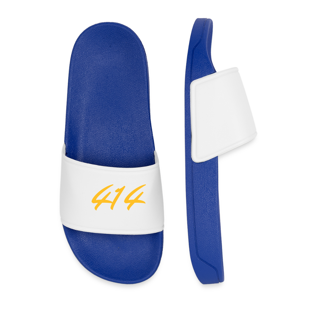 Men’s Pool Sliders - royal blue