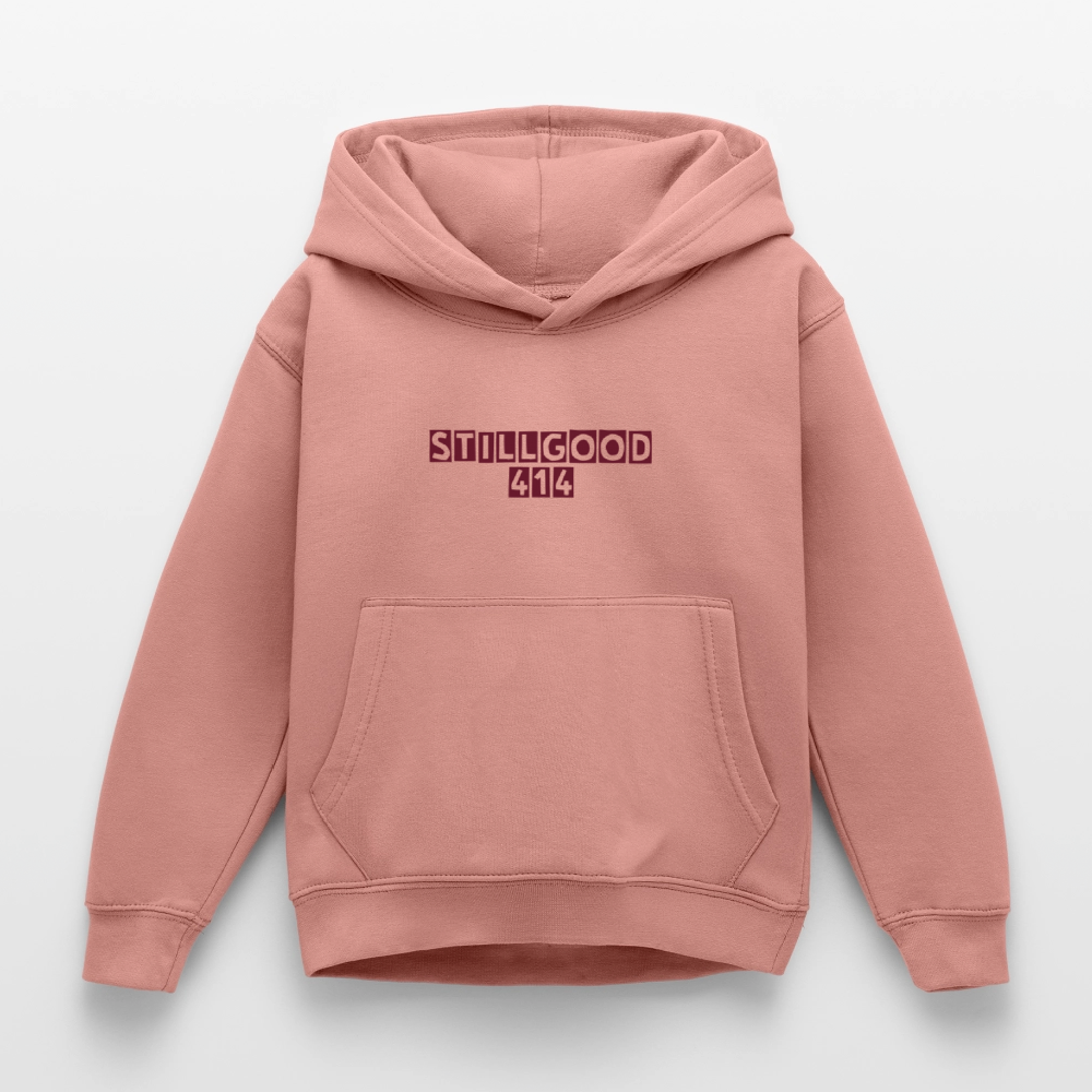 Stillgood kidz hoodie - gammalrosa