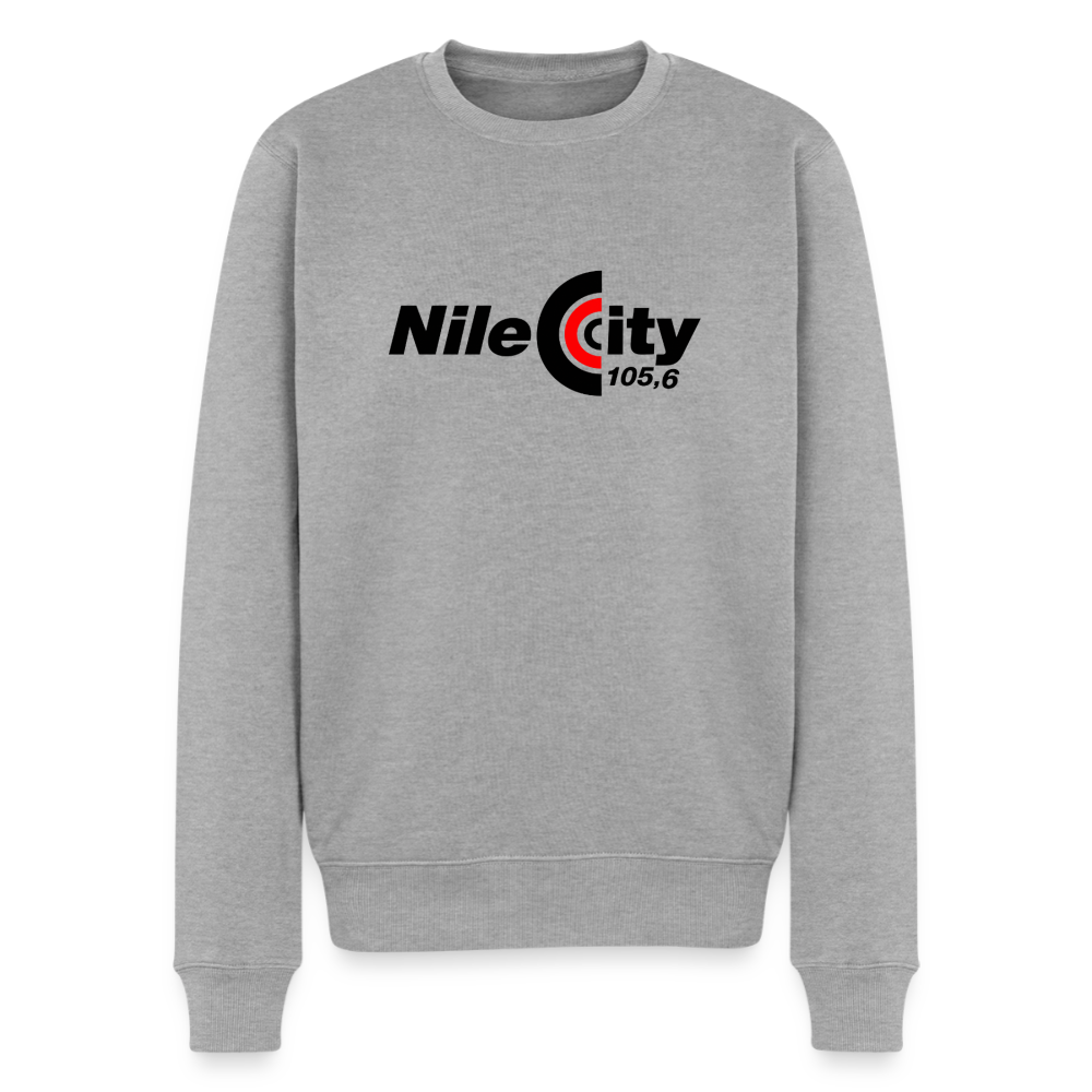 105,6 Sweatshirt - gråmelerad