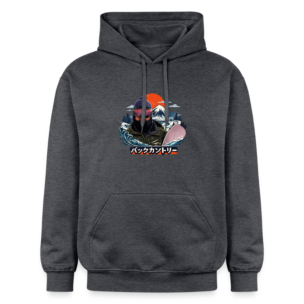 StillGood Wagener freeride hoodie - mörkgråmelerad