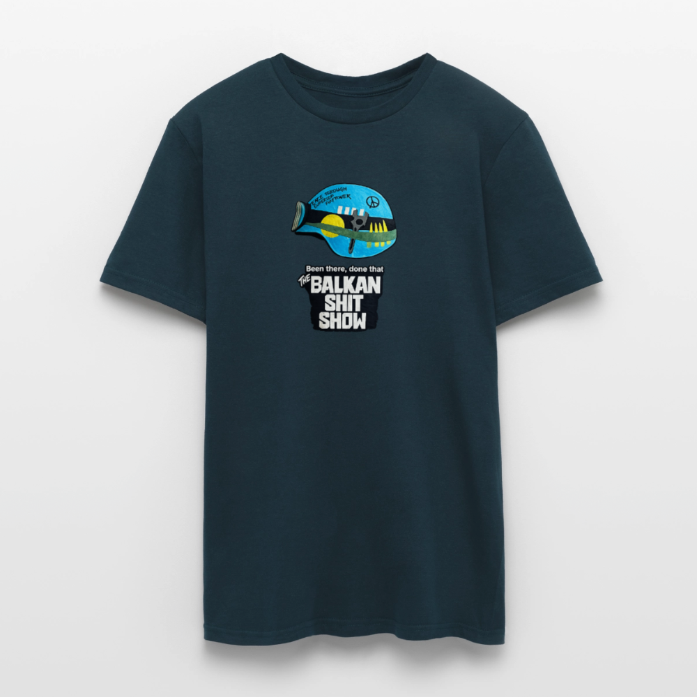 T-shirt Balkan UN - marinblå