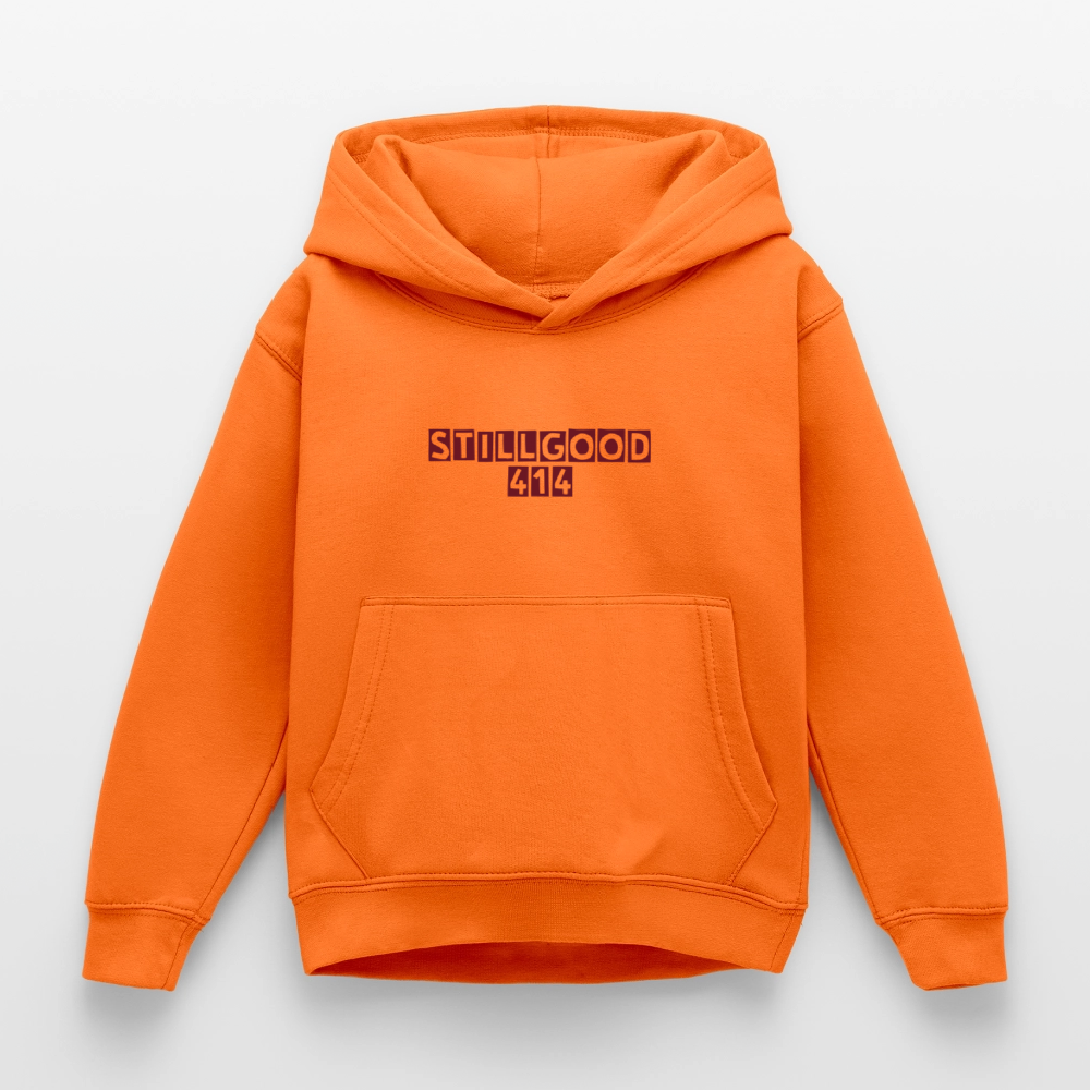 Stillgood kidz hoodie - orange