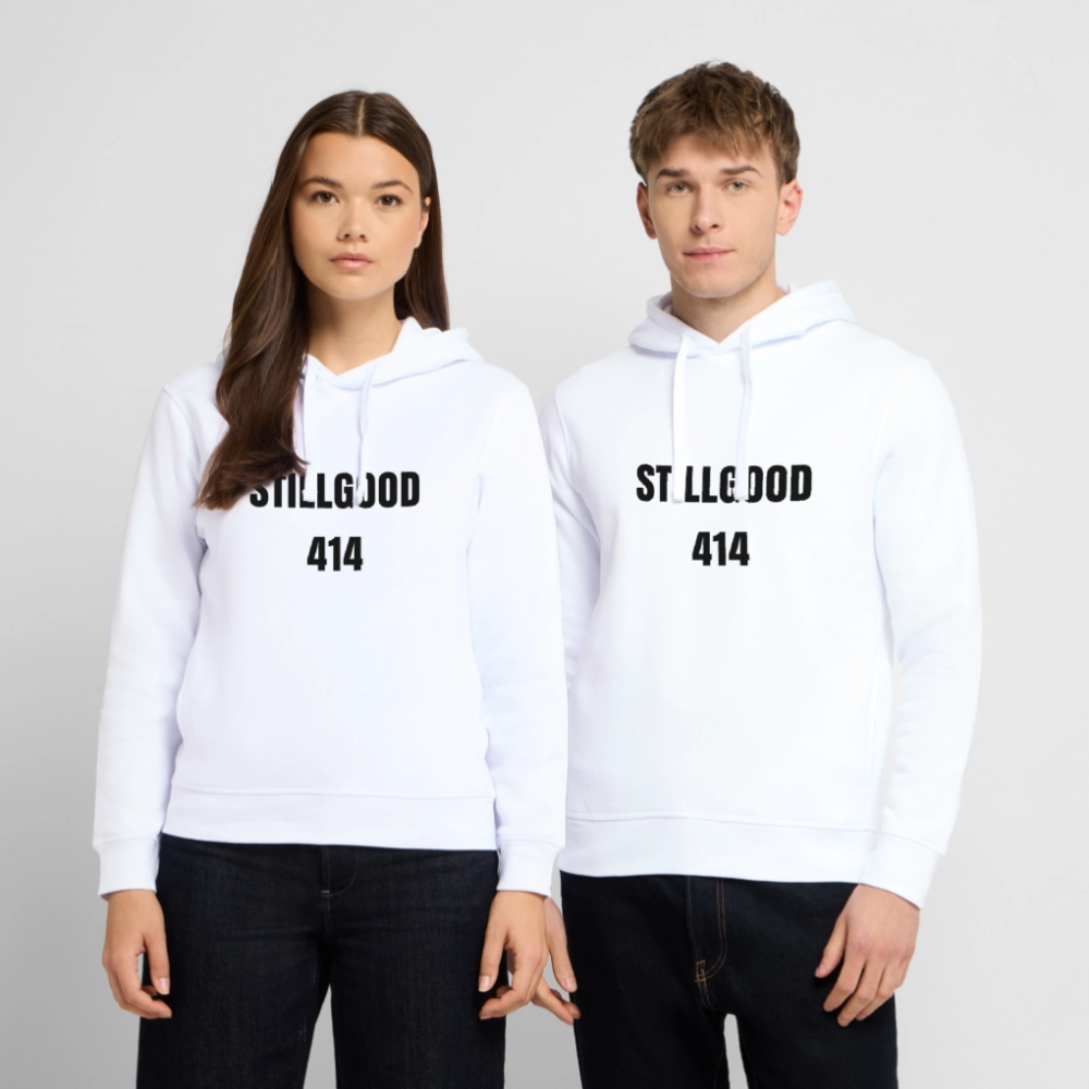 StillGood hoodie for all (unisex) - vit