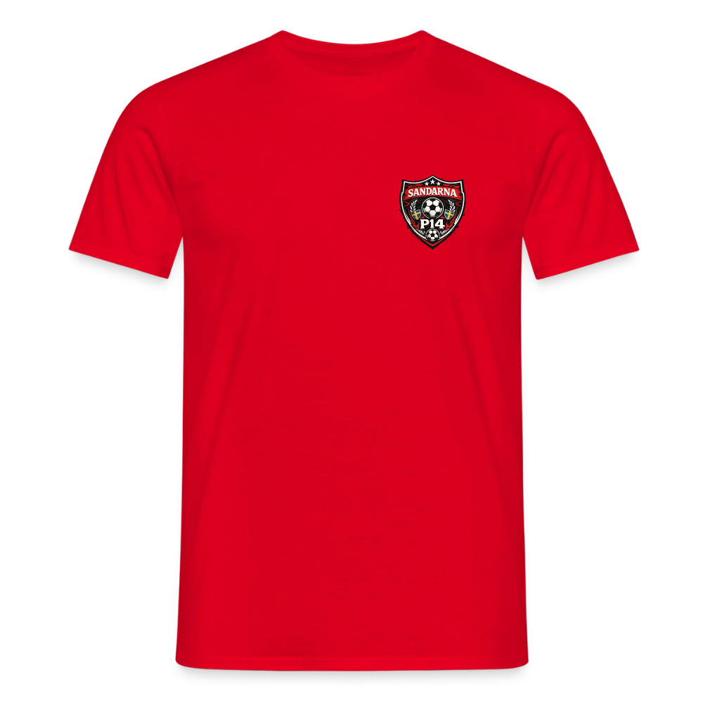 Sandarna P14 T-shirt - röd