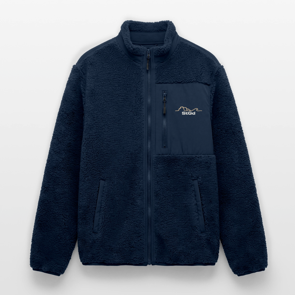 StGd Weatherline sherpajacka - marinblått