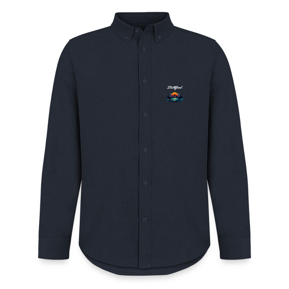 StillGood Oxfordskjorta Herr - marinblått
