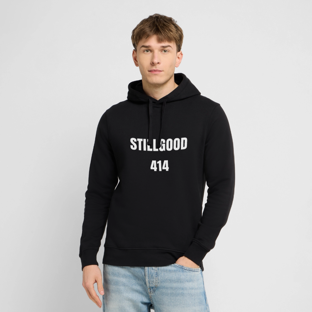 Unisex Organic Hoodie by Stanley & Stella - svart