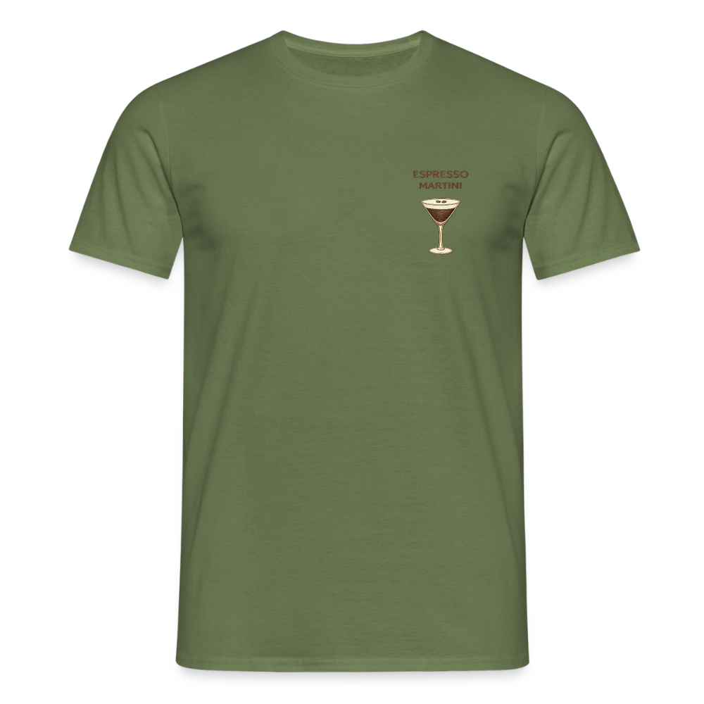 T-shirt Espresso Martini - Militärgrön