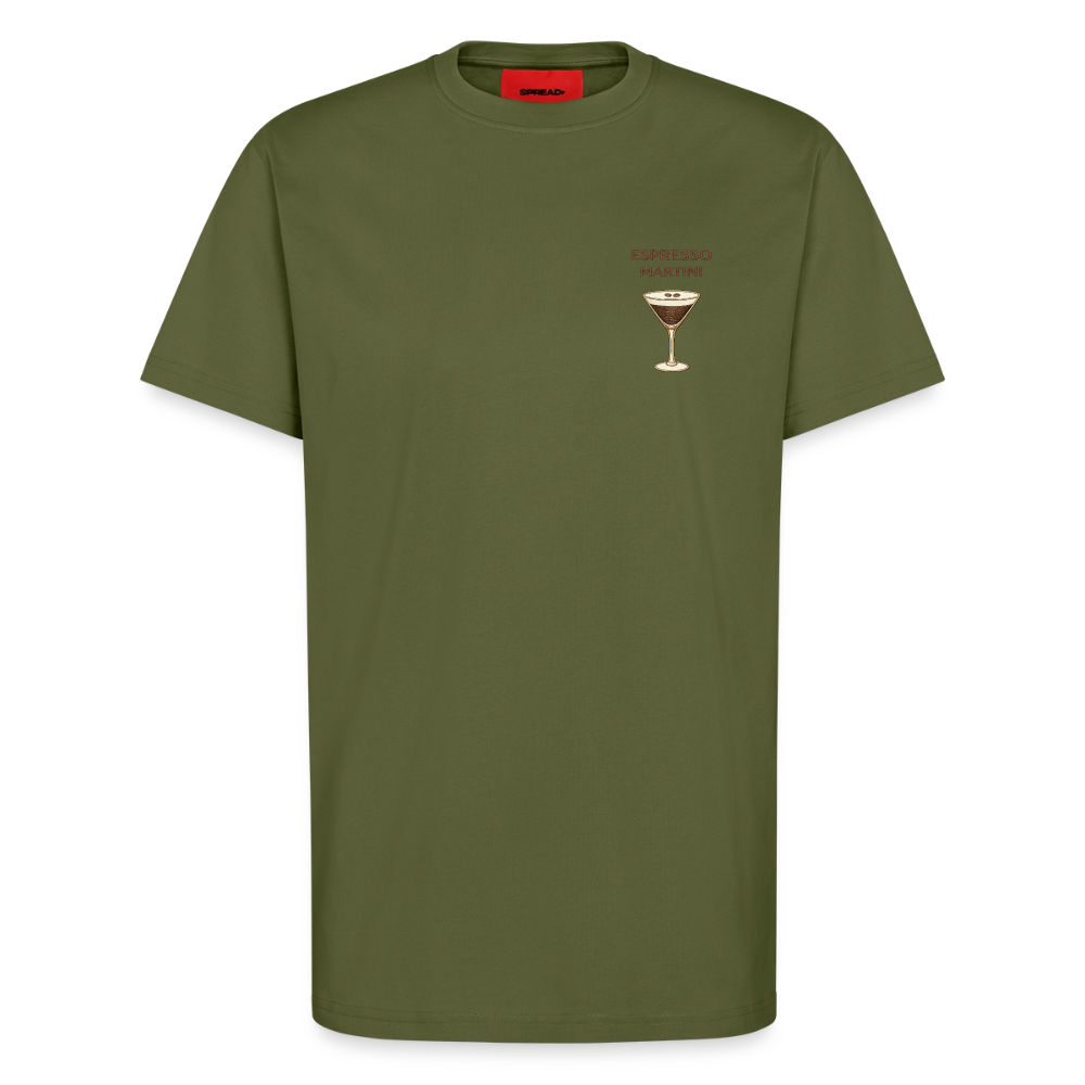Ultra premium Relaxed T-shirt Made in Portugal - MOSS GREEN