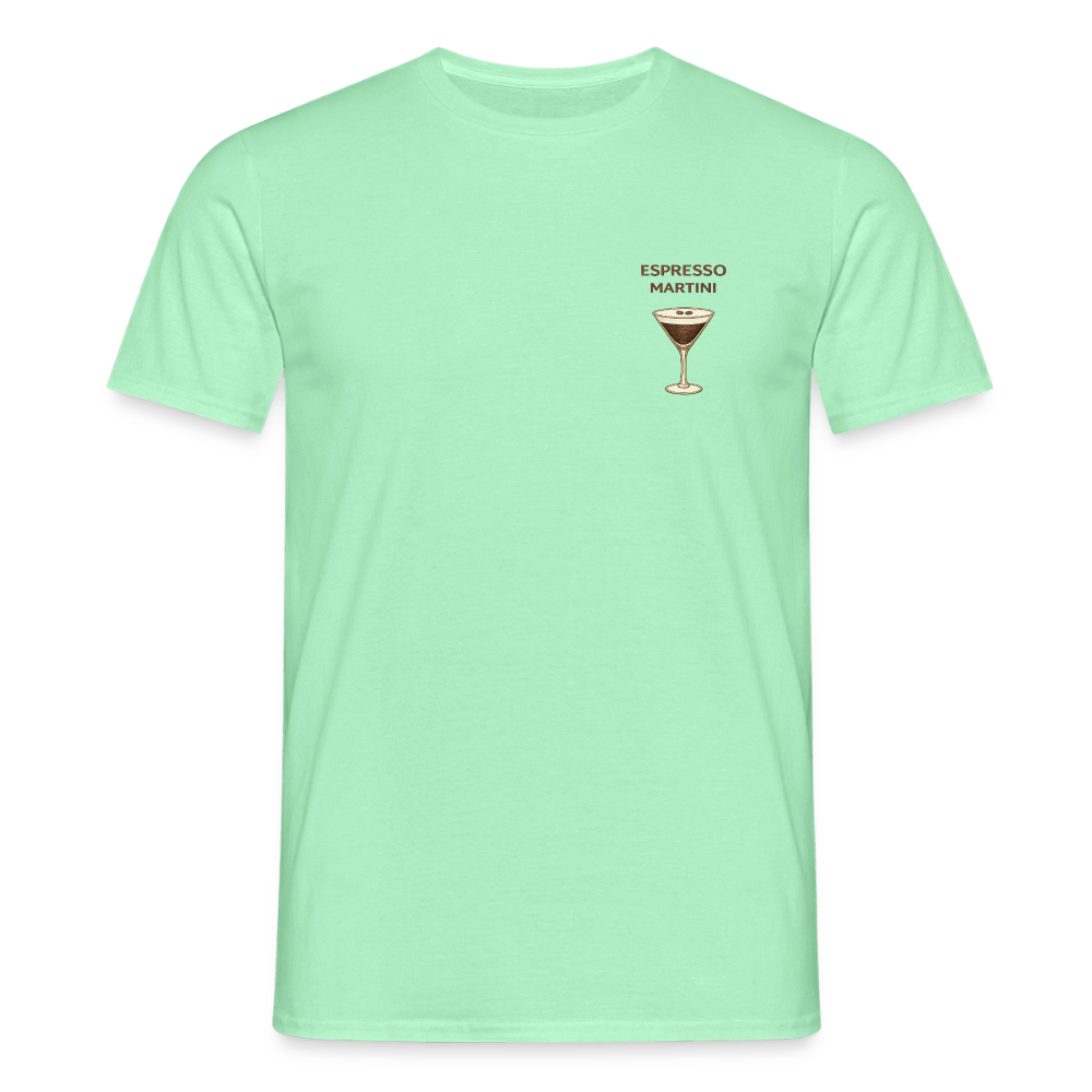 T-shirt Espresso Martini - mintgrøn