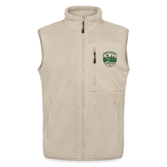 Stanley/Stella MEDIUM FIT Unisex Sherpa Vest - beige