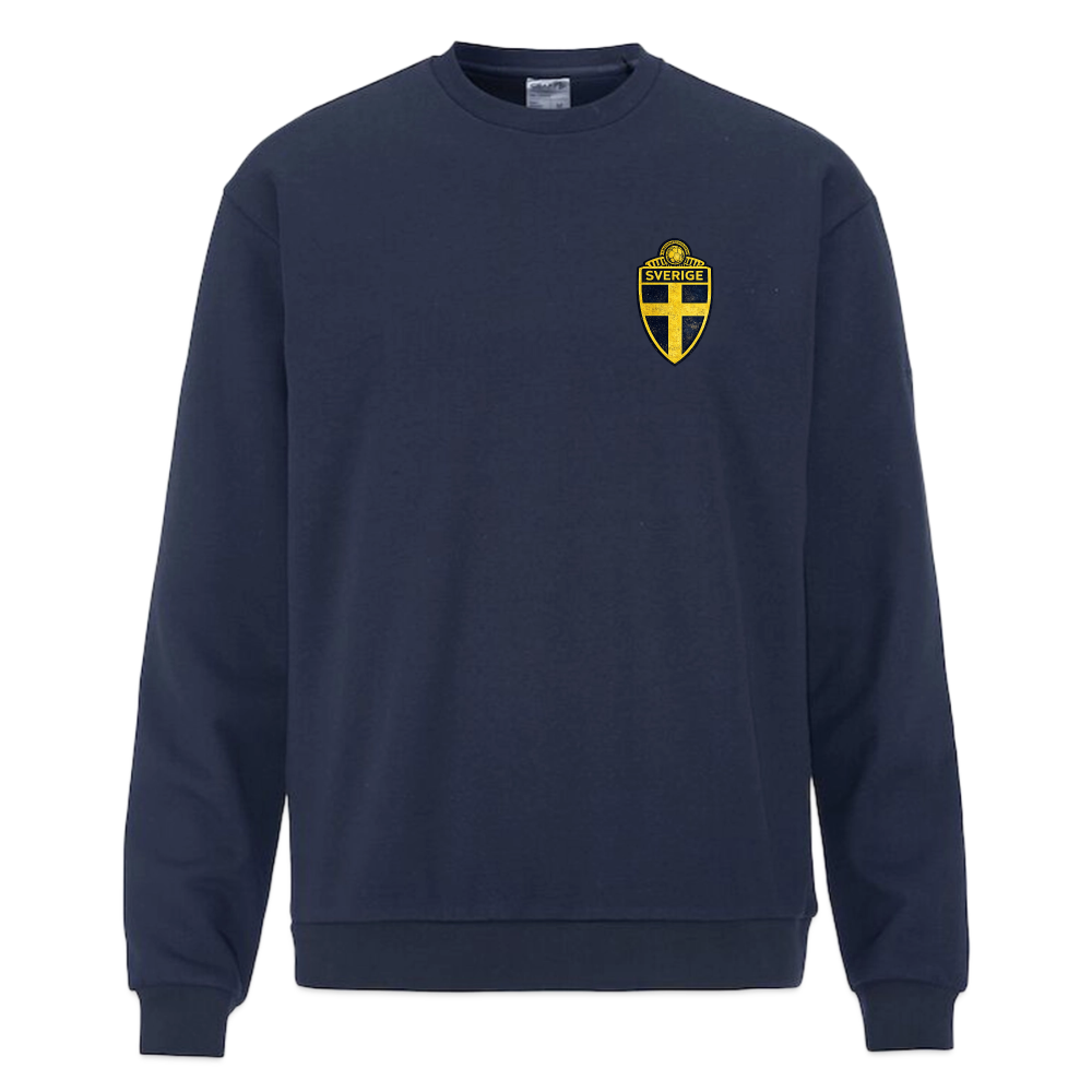 CRAFT sweatshirt Sverige! - mörk marinblå