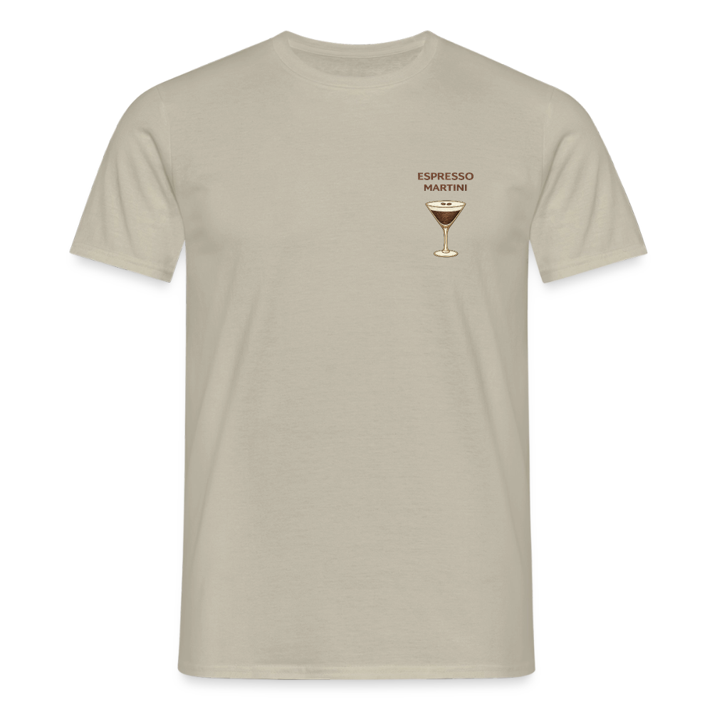 T-shirt Espresso Martini - sandbeige