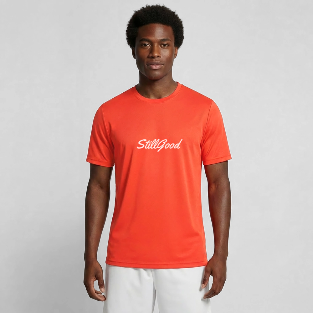 Funktions-T-shirt herr 414 runner - grenadin