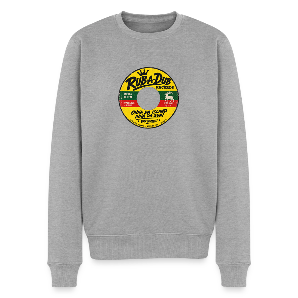 On di Iland Sweatshirt herr - gråmelerad