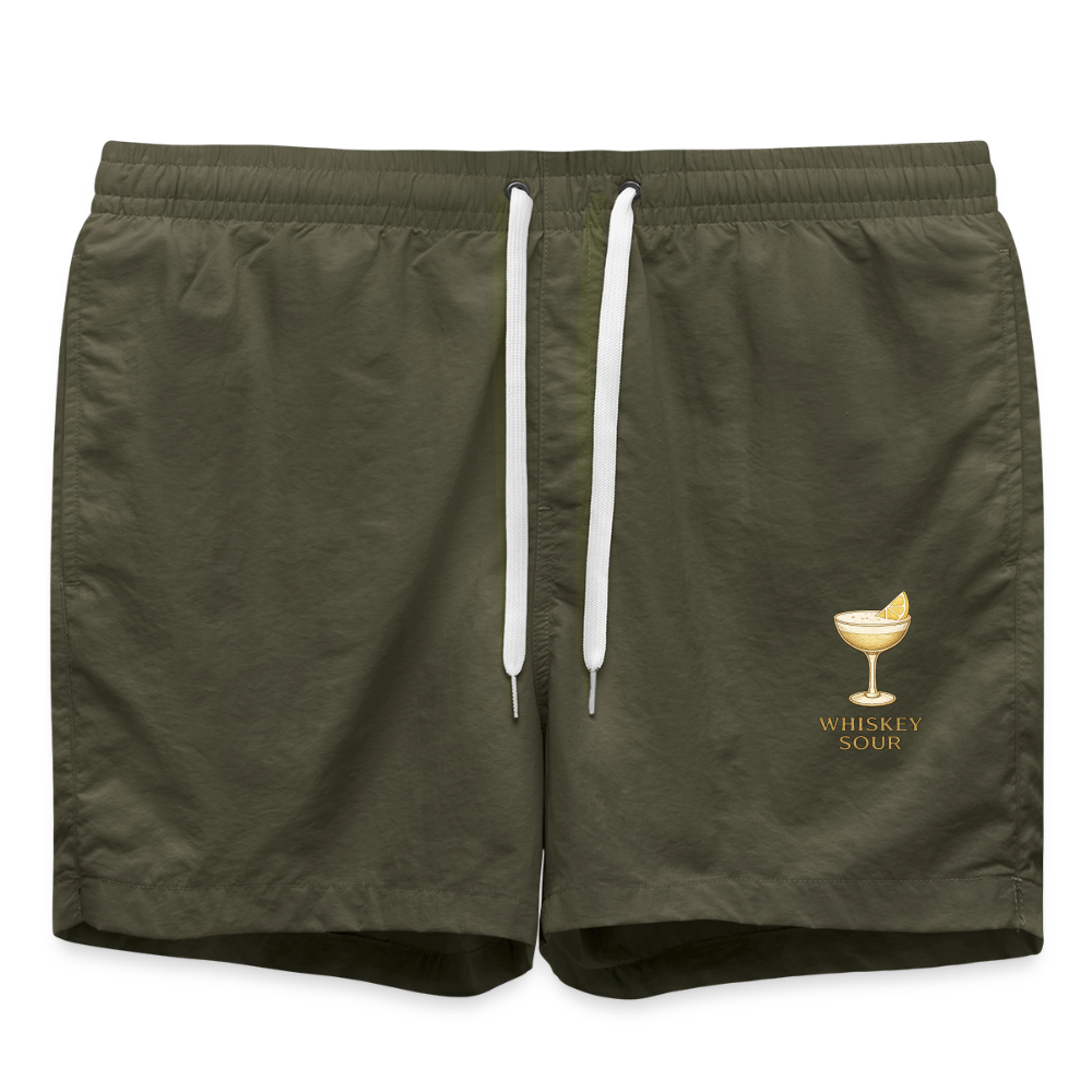 Badshorts Whiskey sour - oliv