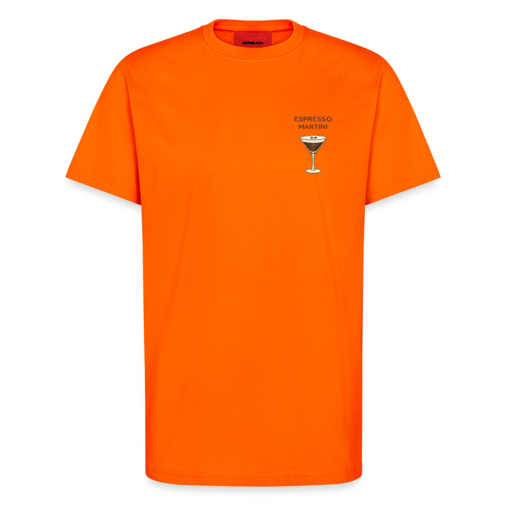 Ultra premium Relaxed T-shirt Made in Portugal - SUNSET ORANGE