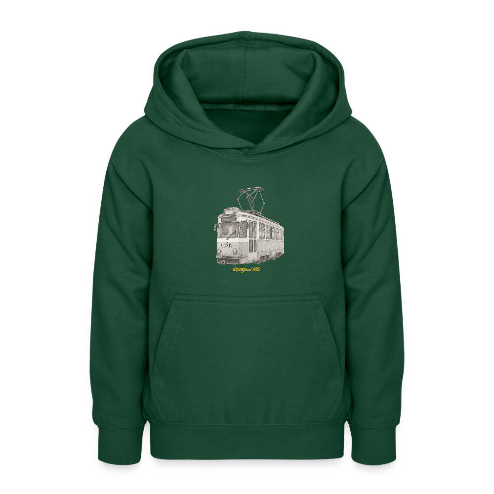 StilGood Grönalinjen Luvtröja tonåring - buteljgrön