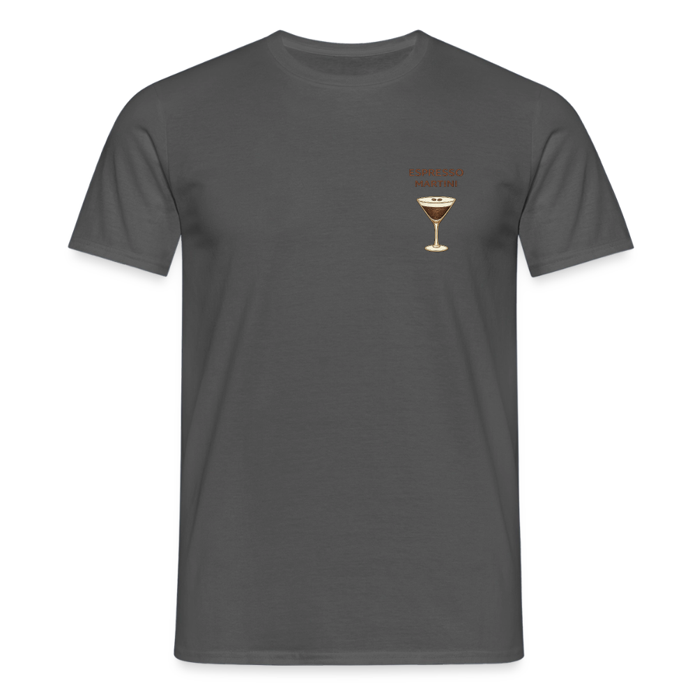 T-shirt Espresso Martini - kolgrå