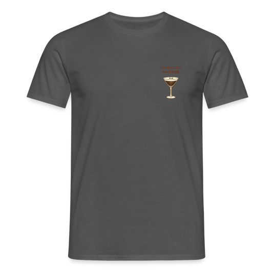 T-shirt Espresso Martini - kolgrå