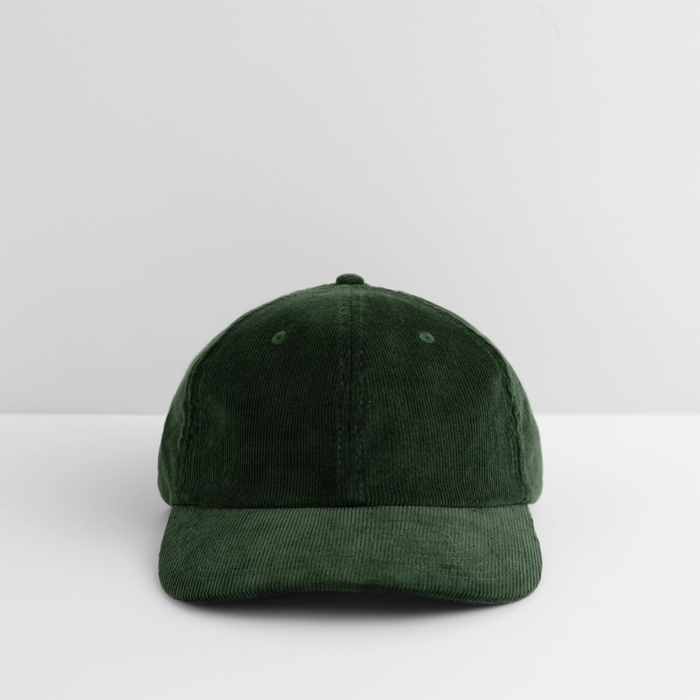 StillGood Cord Cap (Blank) - forest green