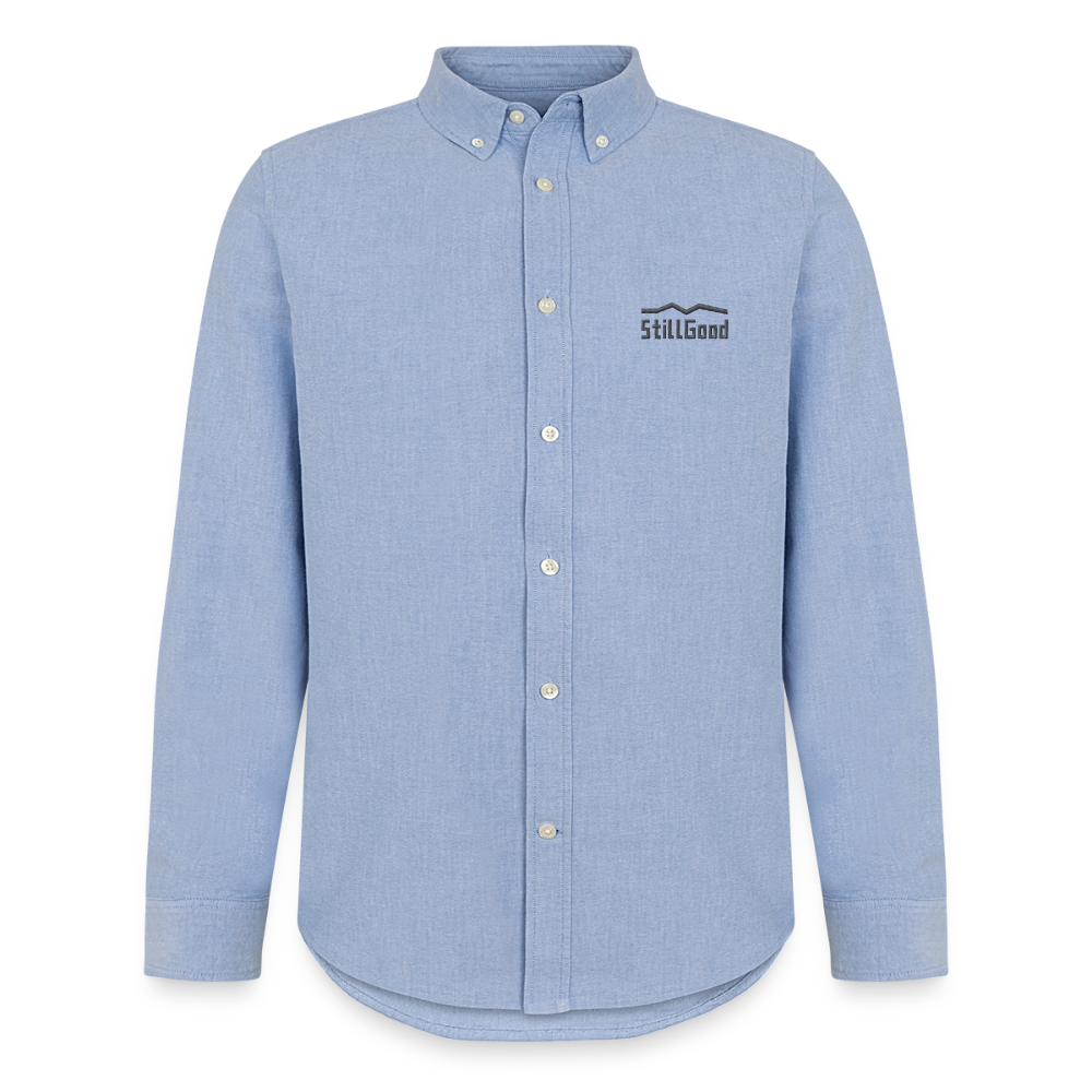 Stillgood Oxfordskjorta Herr - carolina blue