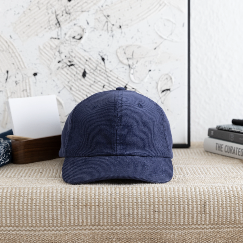 StillGood Cord Cap (Blank) - medium navy