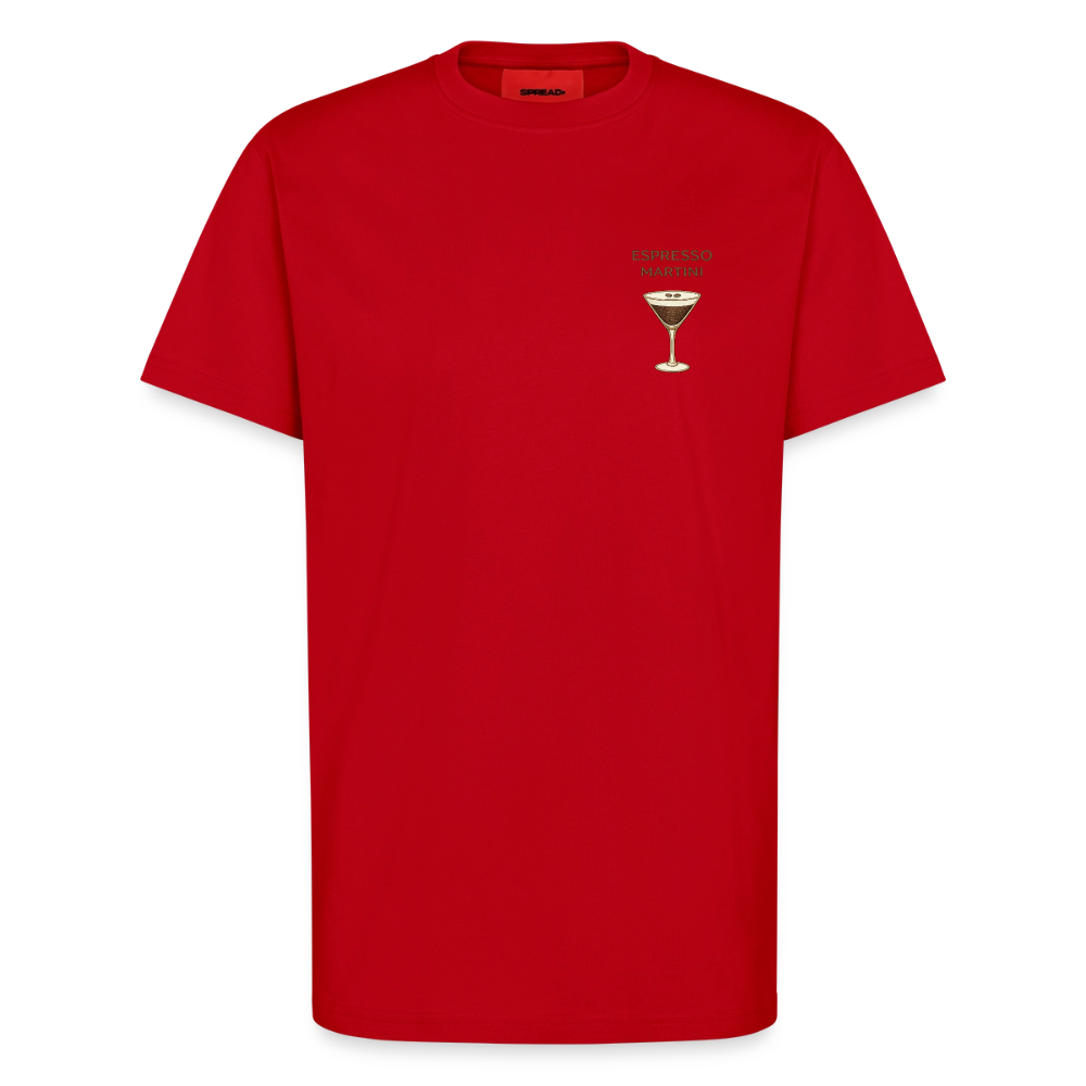 Ultra premium Relaxed T-shirt Made in Portugal - röd