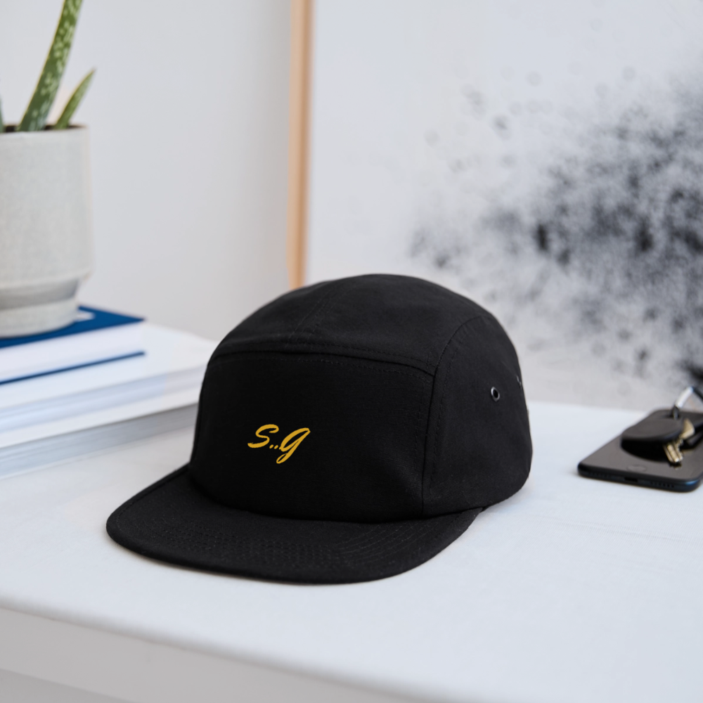 Canvas Camper Cap - black