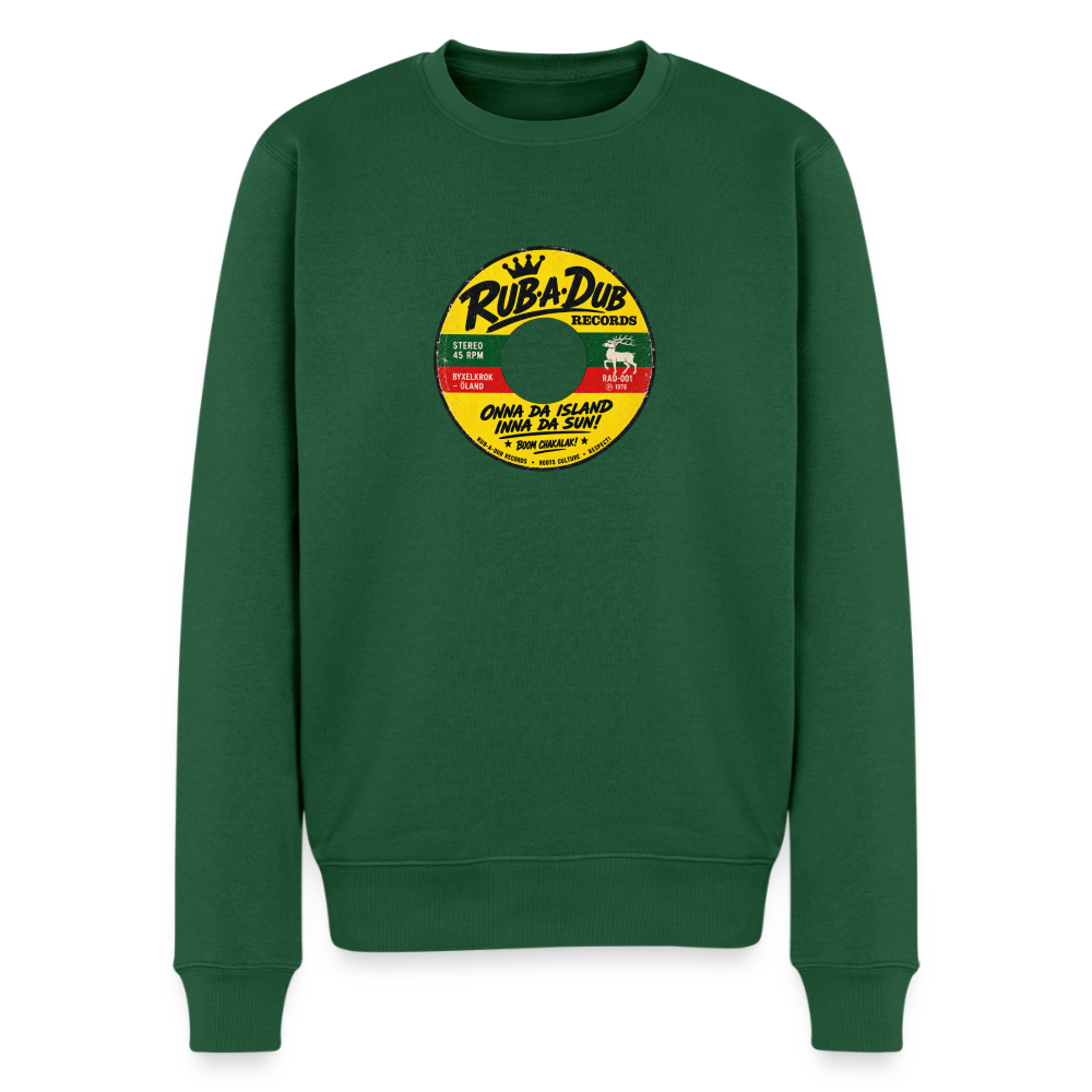 On di Iland Sweatshirt herr - buteljgrön