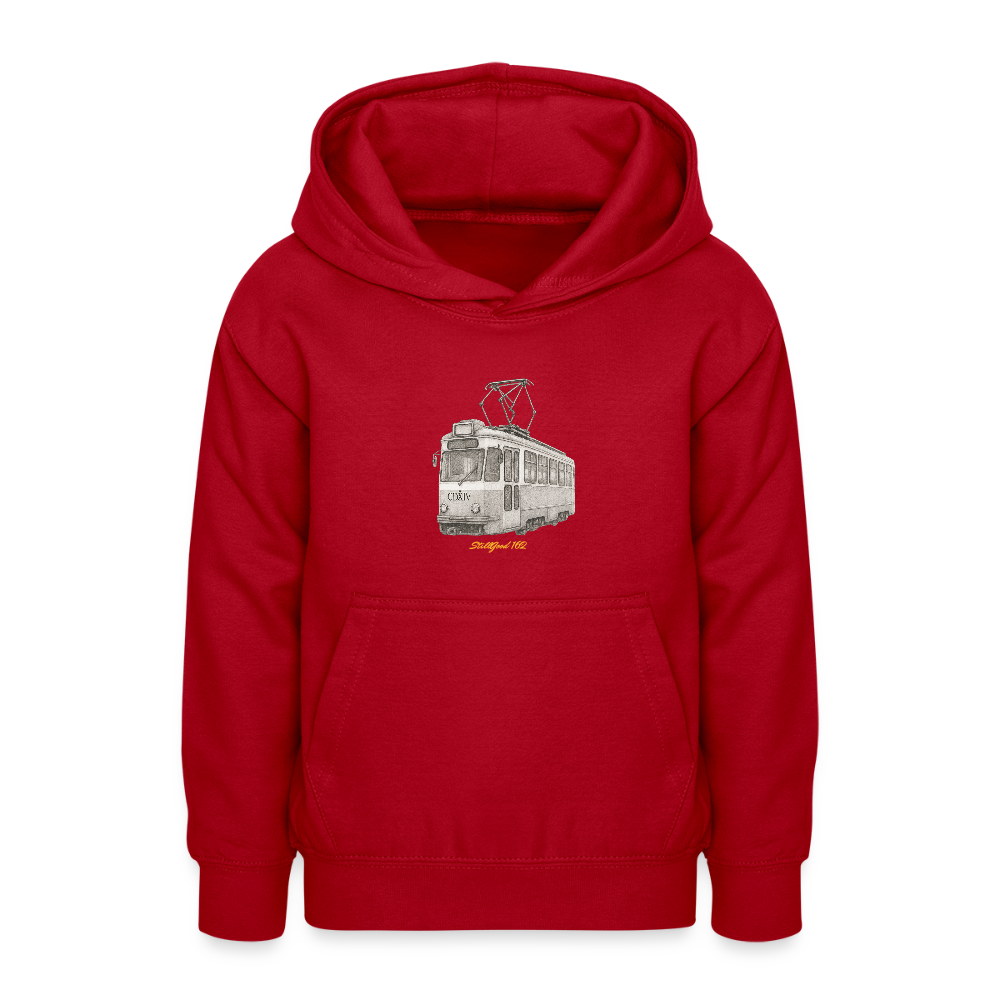 StilGood Grönalinjen Luvtröja tonåring - röd