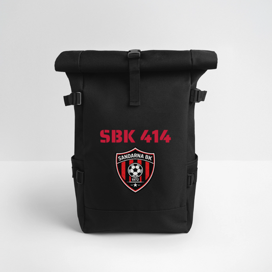 Rulltoppsryggsäck SBK 414 - svart